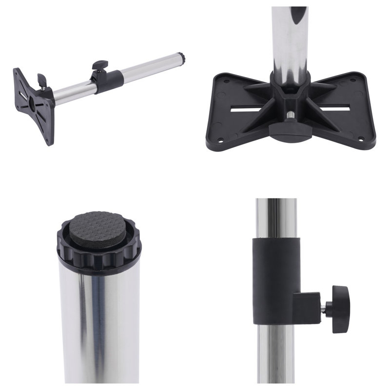 DENFER Undermount Sink Brackets Stainless Steel Adjustable Support Sink